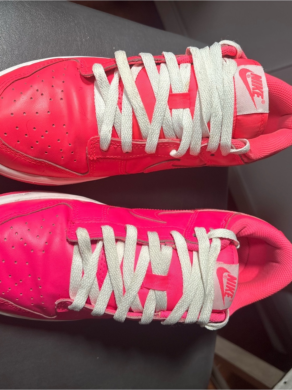 Nike Dunk Low Hyper Pink (W) DZ5196-600 - Size 10 - Picture 8 of 10